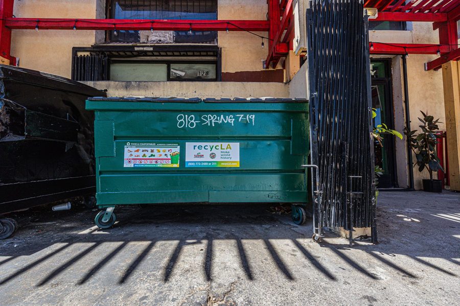 Our dumpster rental in Austin 3
